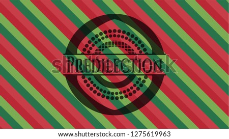 Predilection christmas badge.