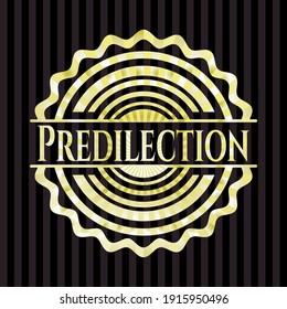 Predilection shiny badge. Vector Illustration. Detailed. 