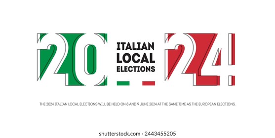 Pre-election campaigning. Italian local elections will be held on 8 and 9 June 2024 at the same time as the European elections.