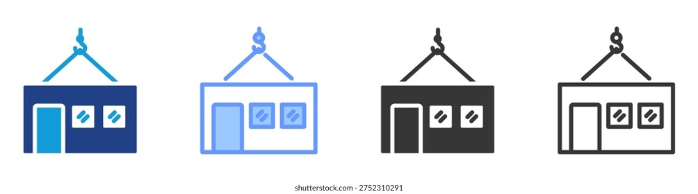 Prefab Solutions icon set multiple style collection