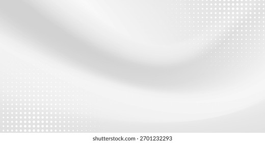 Prefect silver foil background with metal mirror texture. Chrome gradient art