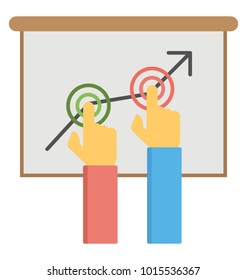 
Preferences flat icon, marketing concept
