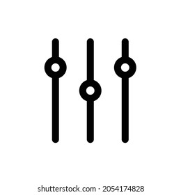 Preferences icon, vector eps 10