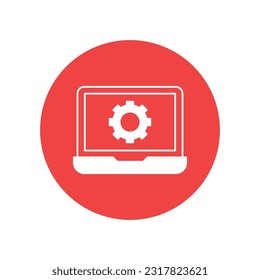 Preferences  Vector Icon with trendy background colors that can easily edit or modify 

