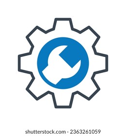 Preferences vector icon which can easily modify or edit

