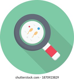 pregancy vector flat colour icon