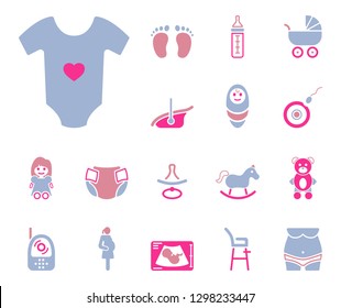 Pregnancy & Baby - Iconset (Icons)