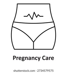  Pregnancy Care Vector Icon which can easily modify or edit

