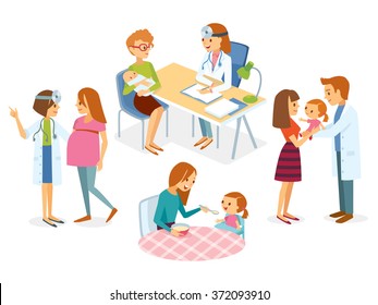 Pregnancy, health care, doctor appointment