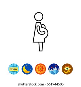 Pregnancy icon