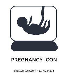 Pregnancy icon vector isolated on white background for your web and mobile app design, Pregnancy logo concept