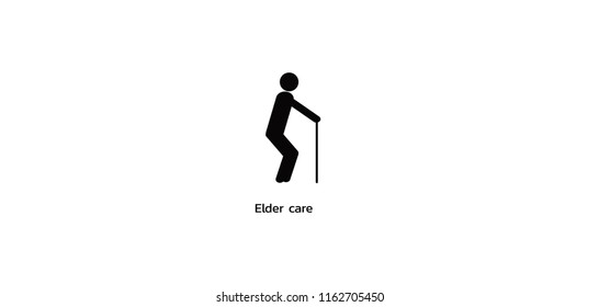 Pregnancy icon vector isolated on white background.Disability icon vector,Elder People Icon Illustration design.