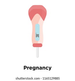 Pregnancy icon vector isolated on white background, Pregnancy transparent sign , family symbols