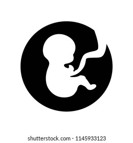 Pregnancy icon vector icon. Simple element illustration. Pregnancy symbol design. Can be used for web and mobile.