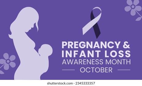 Pregnancy and infant loss awareness month infant hanging on bally