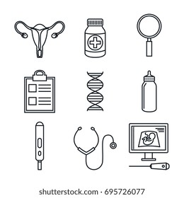 pregnancy maternity medical equipment elements health care