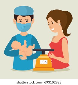pregnancy newborn baby icon