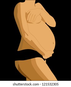pregnancy nude