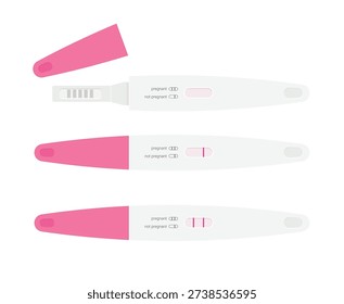 Pregnancy Or Ovulation Positive And Negative Test Set