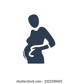 Pregnancy / Pregnant Woman Icon