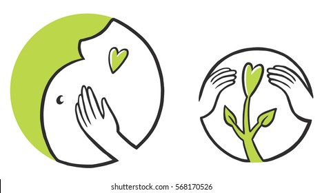 pregnancy. symbolic image. signs