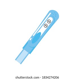 pregnancy test domestic analysis vector illustration isolated detailed icon