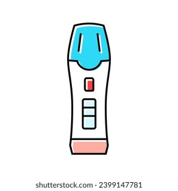 pregnancy test gynecologist color icon vector. pregnancy test gynecologist sign. isolated symbol illustration