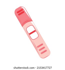 Pregnancy Test Icon Isolated Flat