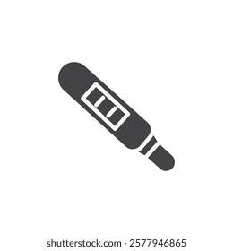 Pregnancy test icon Simple thin line flat symbol