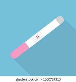 pregnancy test icon- vector illustration
