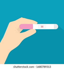 Icono de prueba de embarazo- ilustración vectorial