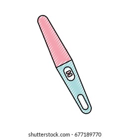 pregnancy test isolated icon