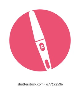 pregnancy test isolated icon