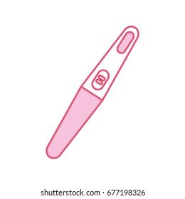 pregnancy test isolated icon