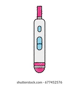pregnancy test isolated icon