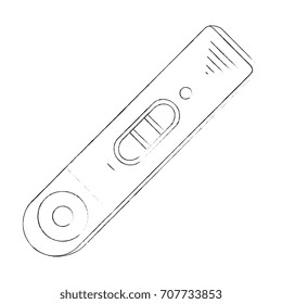 pregnancy test isolated icon