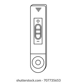 pregnancy test isolated icon