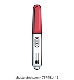 pregnancy test isolated icon