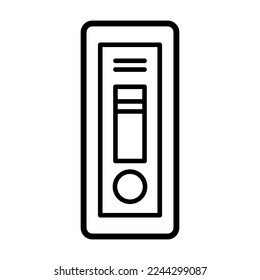 Pregnancy test kit icon vector design illustration