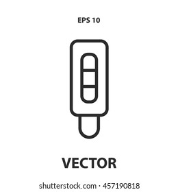 pregnancy test line icon