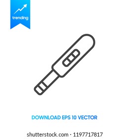 Pregnancy test. Line icon. Vector sign for web graphics.