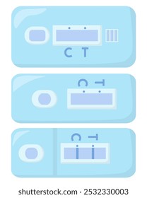 pregnancy test, a set of convenient equipment for determining pregnancy at home
