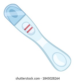 Pregnancy Test Vector Flat Icon