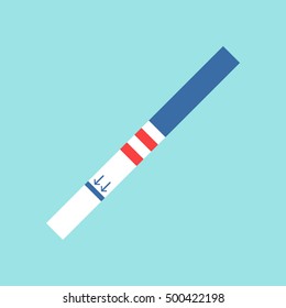 pregnancy test. vector illustration