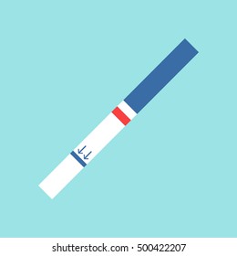 pregnancy test. vector illustration