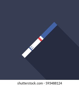 pregnancy test. vector illustration