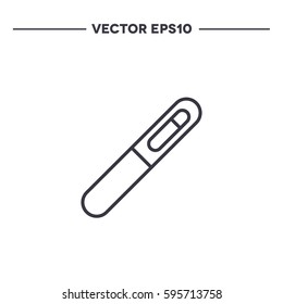 pregnancy test. vector illustration