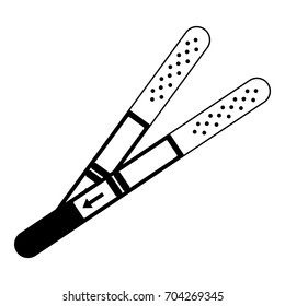 Pregnancy tests icon. Simple illustration of pregnancy tests vector icon for web