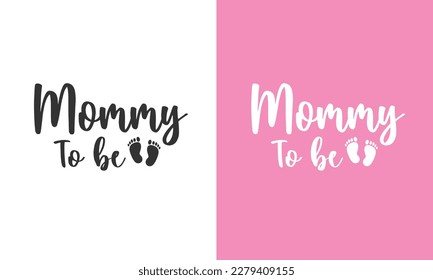 Pregnancy vector design, Cut files for your crafting work Mommy to be