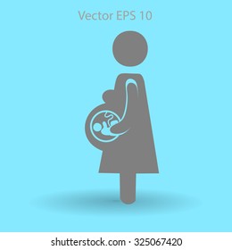 Pregnancy vector illustration